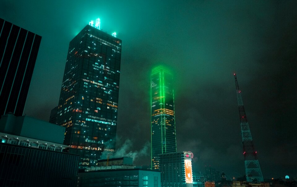 Skyscraper sky tower