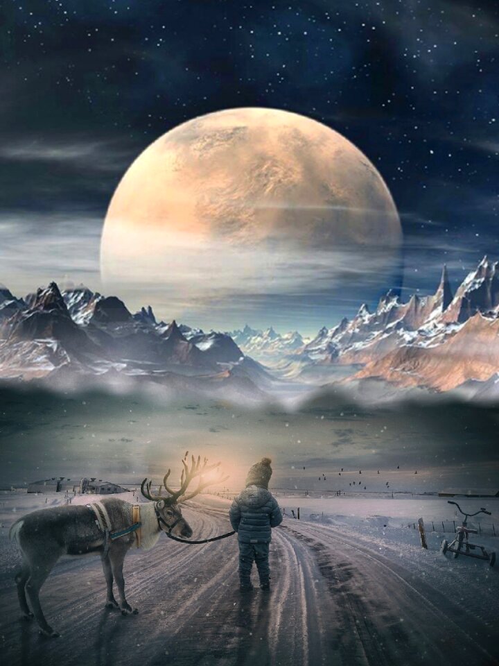 Sky dawn fantasy