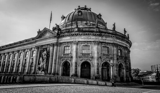 Building sky bode-museum