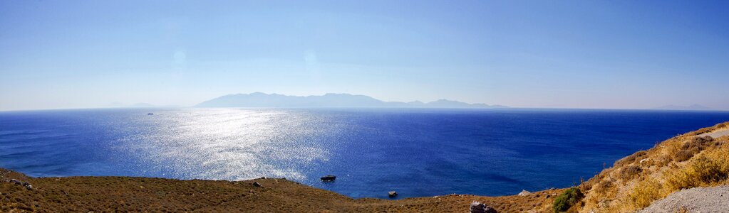 Landscape travel panoramic photo