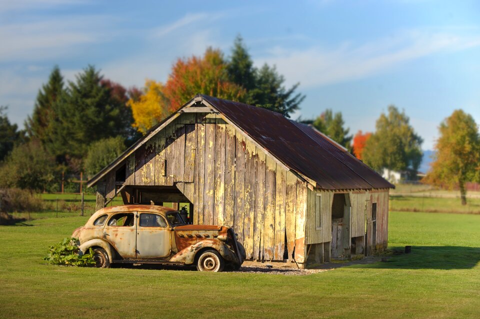 House barn outdoors