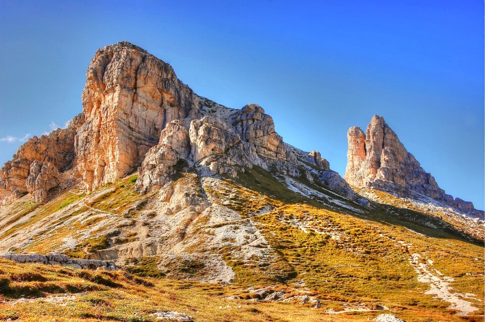 Italy mountains hiking