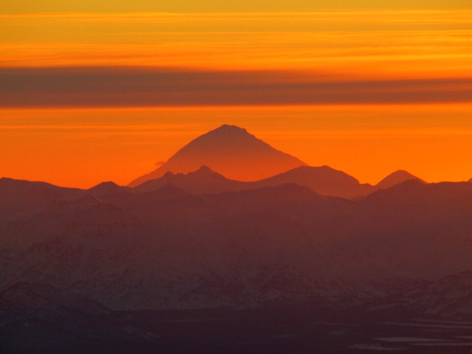 Mountains kamchatka peninsula