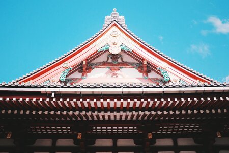 Roof design blue