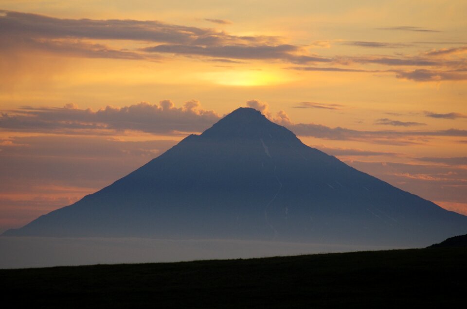 Mountains kamchatka peninsula