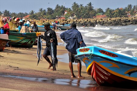 The fisherman poverty people
