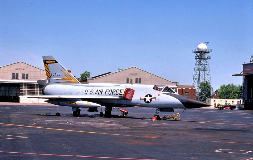 171st Fighter-Interceptor Squadron F-106 Delta Dart 56-0463