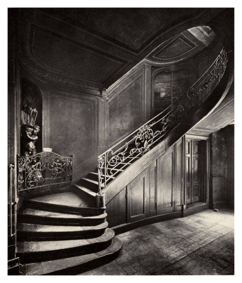 174 Berlin. — Treppe im Ermelerschen Hause, Breitestr. 11