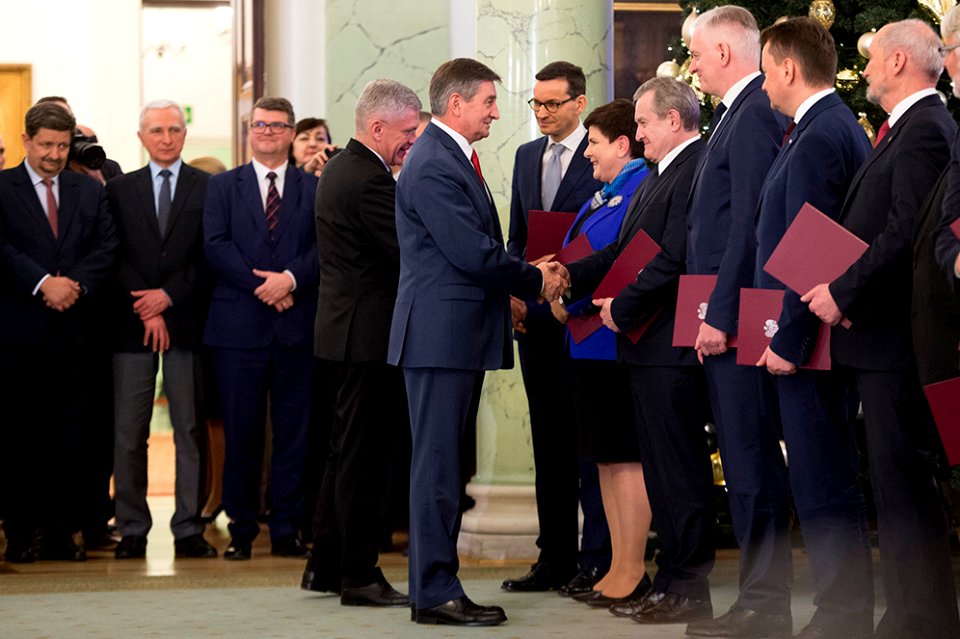 Uroczystość zaprzysiężenia rządu (27215507239)