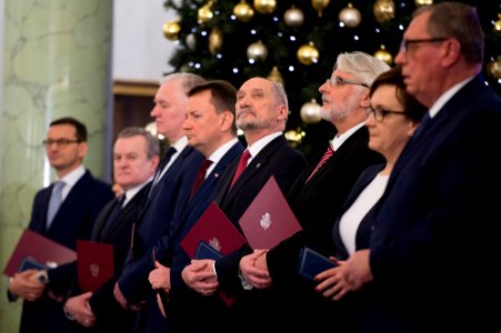 Uroczystość zaprzysiężenia rządu Mateusza Morawieckiego