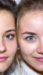 Face girl woman