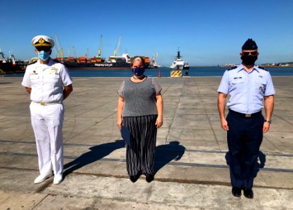 Visita del Buque USCG Cutter Stone de la Guardia Costera de EE.UU. al Puerto de Montevideo. (50881365921)