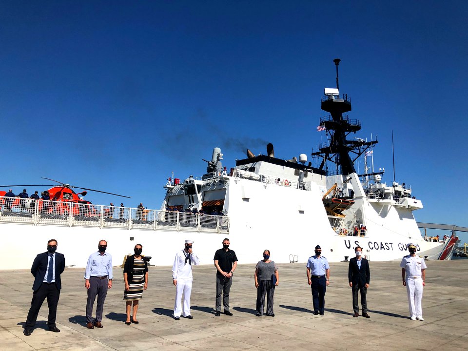 Visita del Buque USCG Cutter Stone de la Guardia Costera de EE.UU. al Puerto de Montevideo. (50880647828)