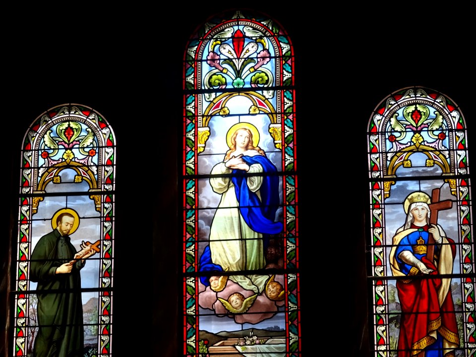 Vitraux église Saint-Régis @ Saint-Régis-du-Coin