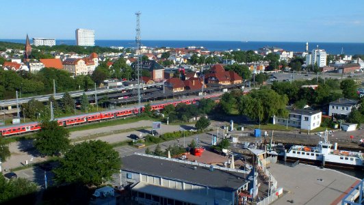 Warnemünde Bahnhofshalbinsel 2019-06-14