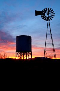Water tower and windmill (26698510895)