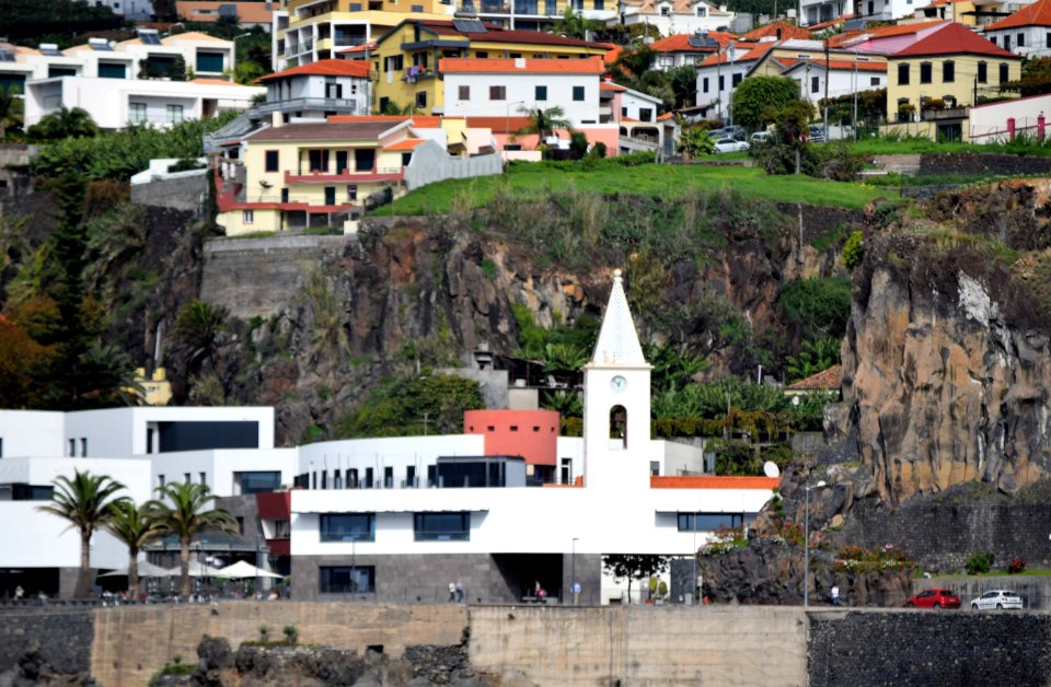 While we were in Funchal, Madeira, we went on a dolphin and whale watching trip on a catamaran. There were dolphins, out there but we missed them, we did see pilot whales. (46201892841)