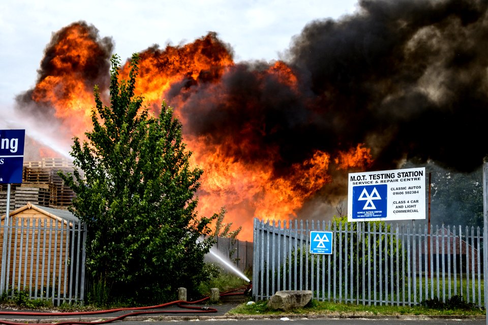 WInsford Pallet Fire 07
