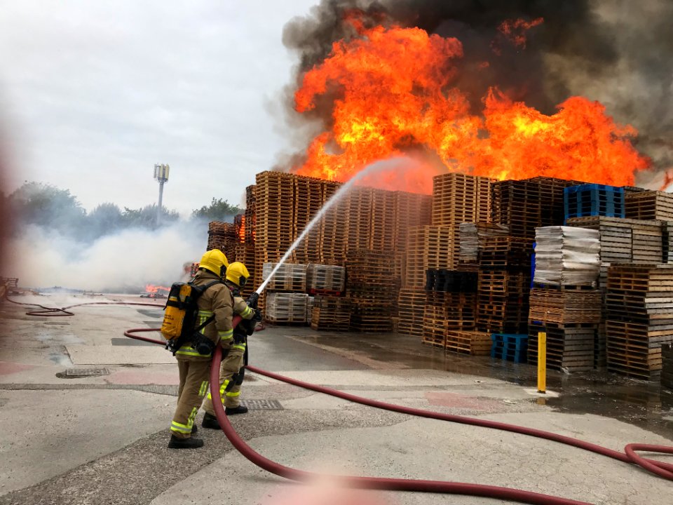 WInsford Pallet Fire 17