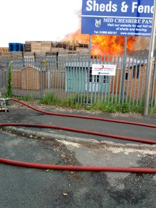 WInsford Pallet Fire 22