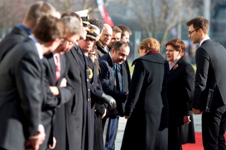 Wizyta premier Beaty Szydło w Berlinie (24859373682)