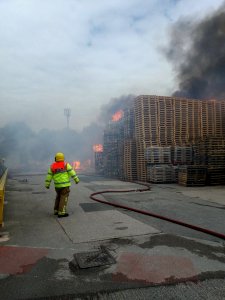 WInsford Pallet Fire 24