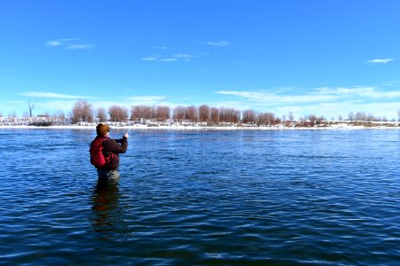 Winter time flyfishing at Seedskadee National Wildlife Refuge (49484529843)