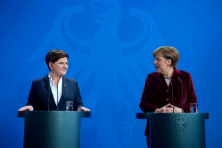 Wizyta premier Beaty Szydło w Berlinie (24351634233)