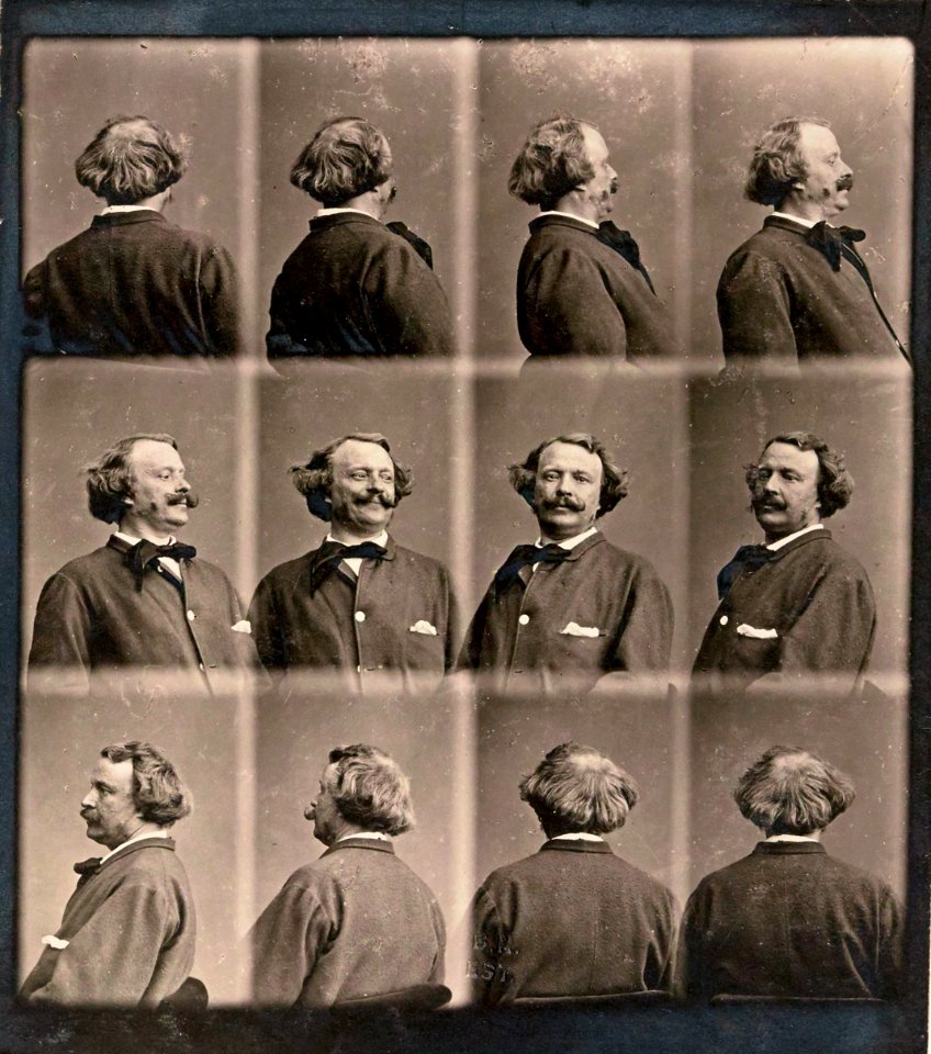Autoportrait tournant Nadar c.1865