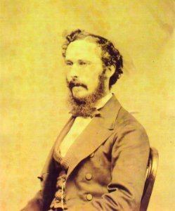 Autorretrato del autor de la colección de fotos, ingeniero y fotógrafo entre 1855 y 1857 - William Atkinson
