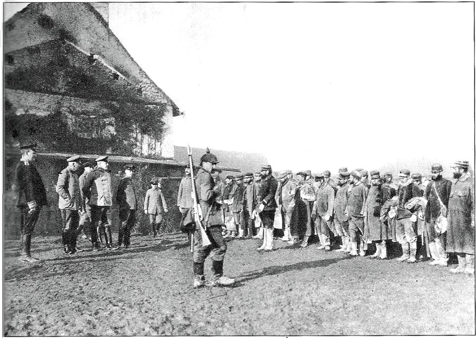 Autry prisonniers des combats de Massiges