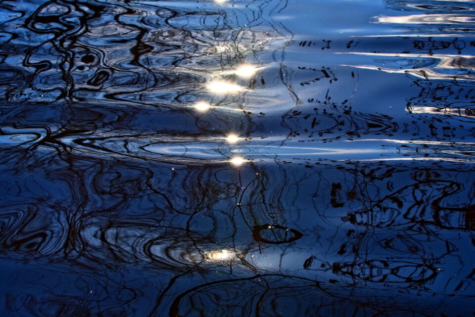 Sunlight bright reflection