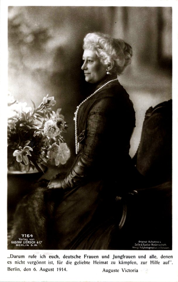 Auuguste Victoria-An die deutschen Frauen 1914