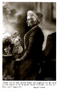 Auuguste Victoria-An die deutschen Frauen 1914