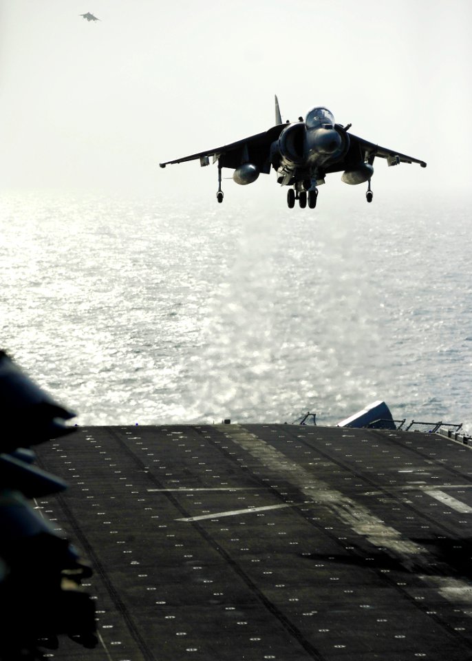 AV-8B Harrier II on USS Boxer
