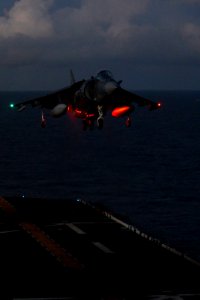 AV-8B Harrier on USS Bataan