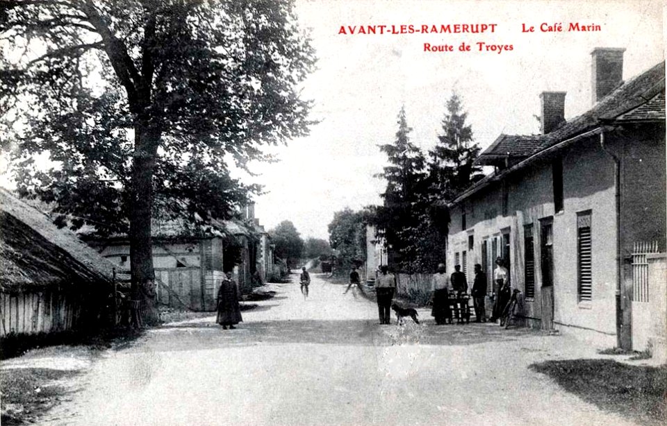 Avant lès Ramerupt café Marin