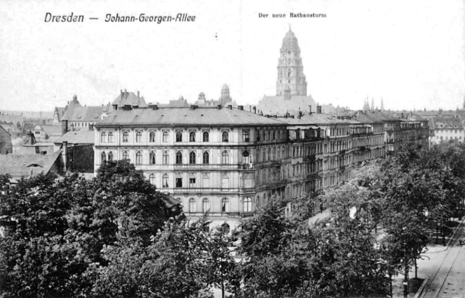 Avenida de Johann Georg bella época dresde