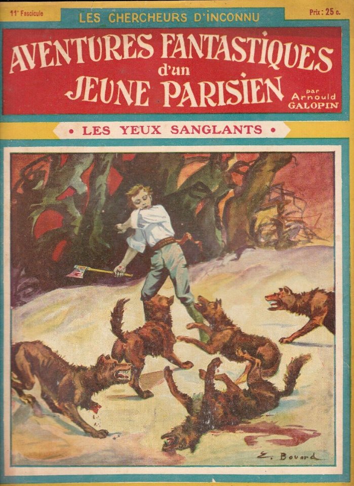 Aventures fantastiques d'un jeune parisien n° 11 - Les Yeux sanglants