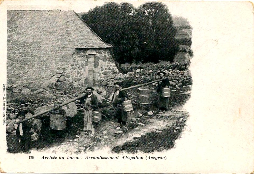Aveyron - Buron - Arrivée