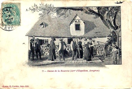 Aveyron - Danse de la Bourée