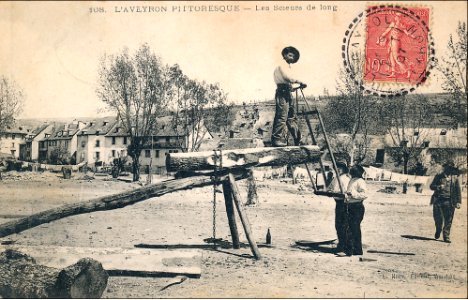 Aveyron Pittoresque 108 - Les sciers de long