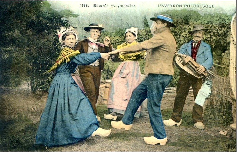 Aveyron Pittoresque 1198 - La Bourée