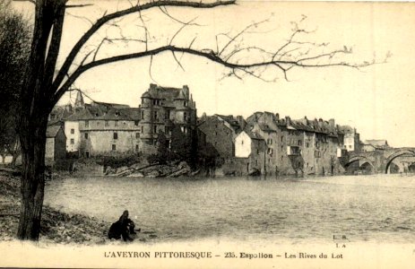 Aveyron Pittoresque 235 - Espalion - les rives du Lot