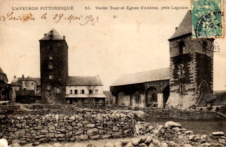 Aveyron Pittoresque 55 - église d'Aubrac