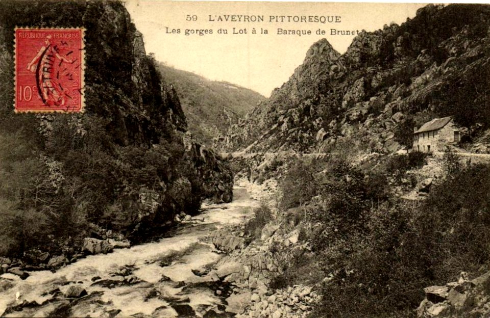 Aveyron Pittoresque 59 - Gorges du Lot