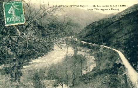 Aveyron Pittoresque 61 - Gorges du Lot