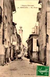 Aveyron Pittoresque 76 - Espalion - Rue Droite