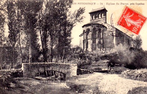 Aveyron Pittoresque 31 - Espalion - église de Perse