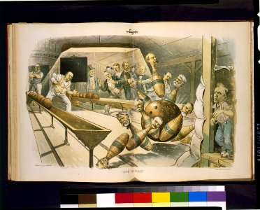 One strike! - Hamilton ; Sackett & Wilhelms Litho. Co., New York. LCCN93509817